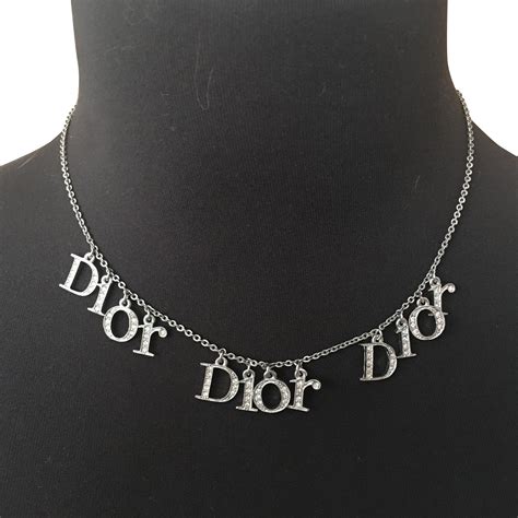 cheap dior necklace|christian dior necklace for sale.